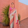 Women Paithani Nisha Sea Green Saree With Unstiched Blouse