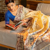Dhiyona GR Women's Pankti Cerulean Navy Cotton Jamdani Saree
