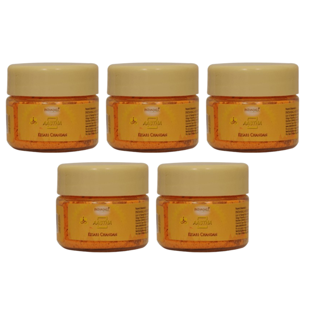 Patanjali Aastha Kesari Chandan (25 gm) - Indyancart