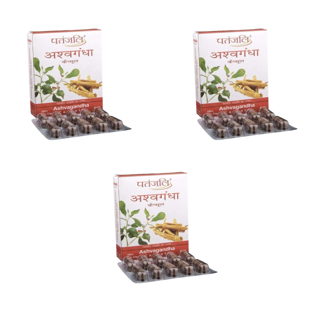 Patanjali Ashwagandha Capsules - Indyancart