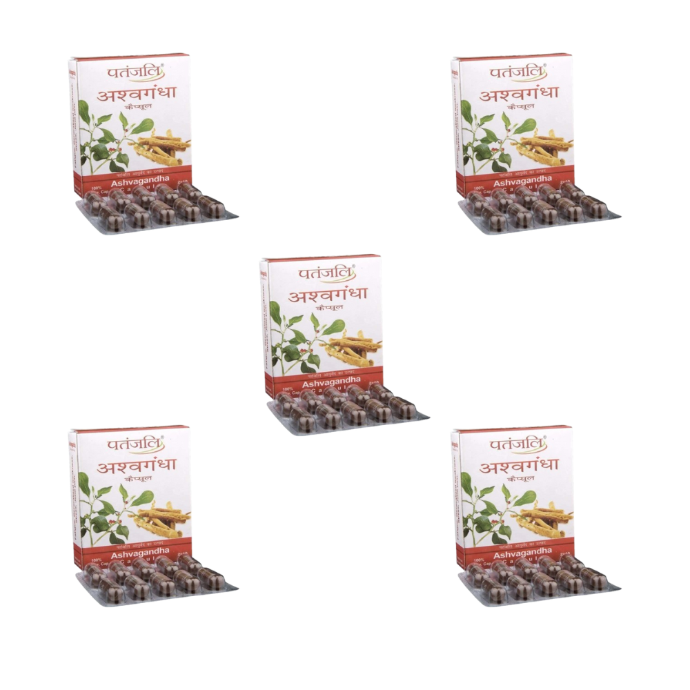 Patanjali Ashwagandha Capsules - Indyancart