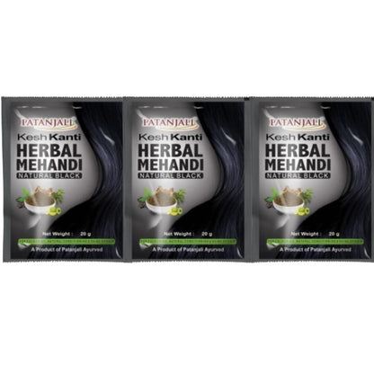 Patanjali Kesh kanti Herbal Mehandi Natural Black - Indyancart