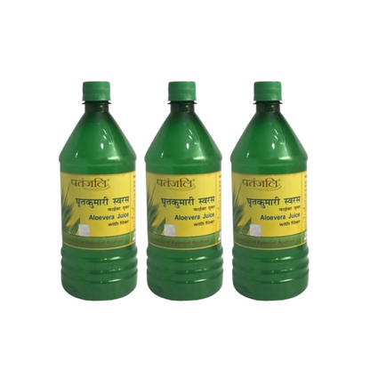 Patanjali Aloevera Juice with Fiber - Indyancart