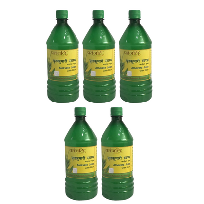 Patanjali Aloevera Juice with Fiber - Indyancart