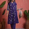 Dhiyona SN Women's Embroidered Pure Cotton Kurta With Trouser