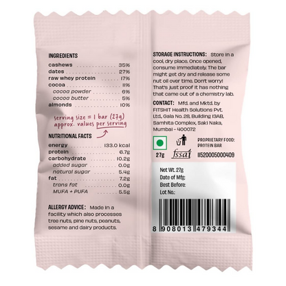 The Whole Truth Mini Protein Bars - Double Cocoa