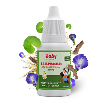 Babyorgano Swarnaprashan Drops (Baalprashan) - Indyancart