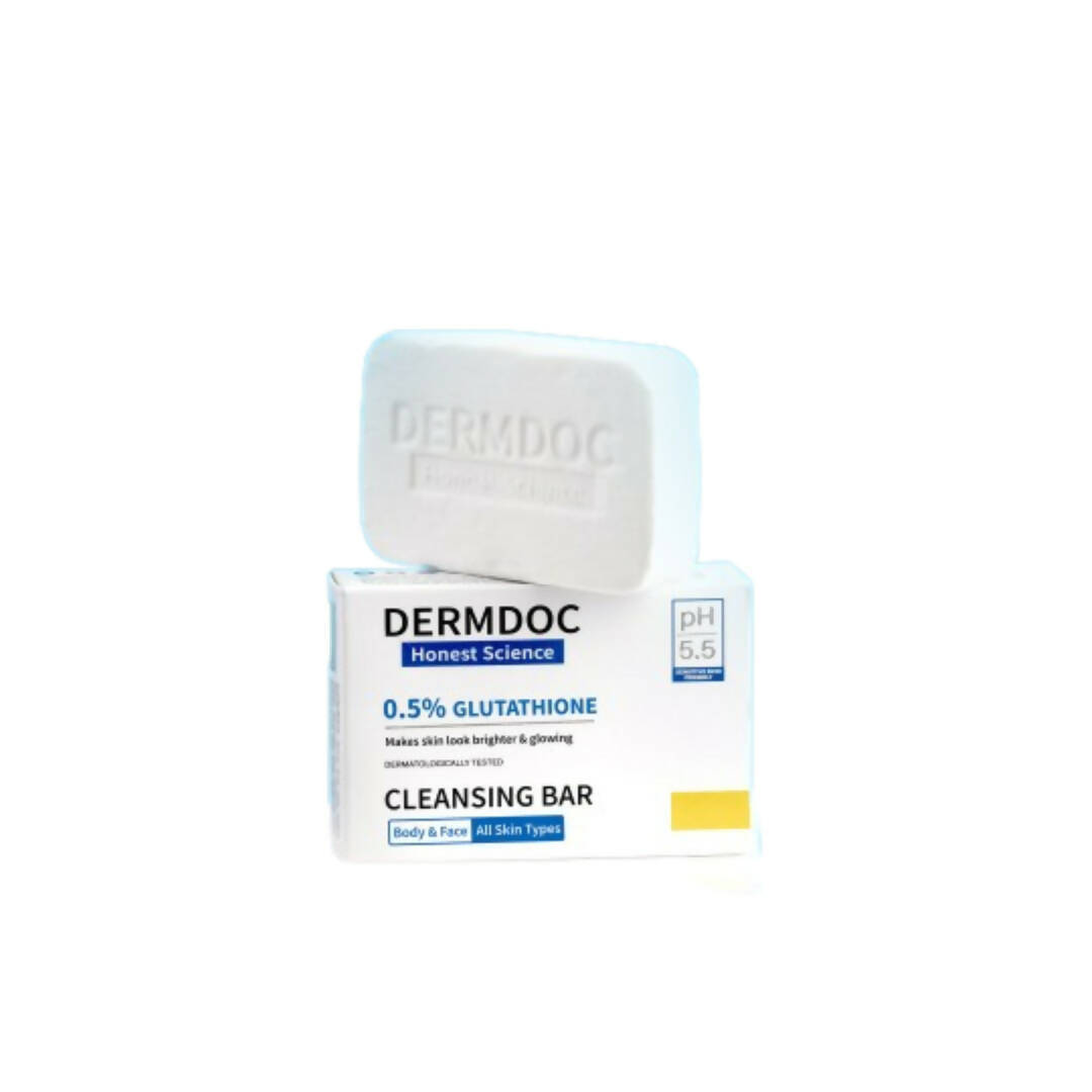 Dermdoc 0.5% Glutathione Cleansing Bar - Indyancart