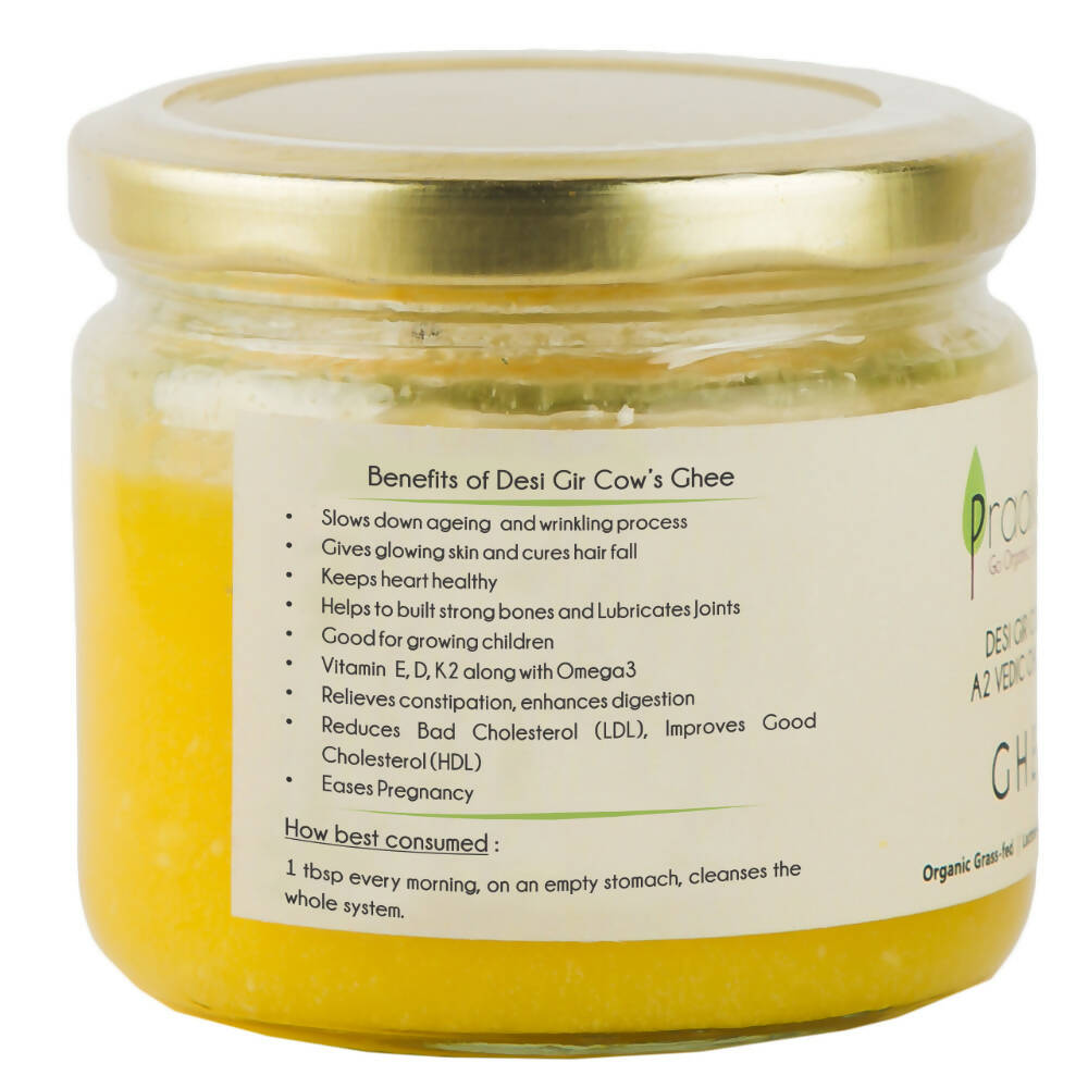 Praakritik Natural Desi Gir Cow A2 Ghee - Indyancart