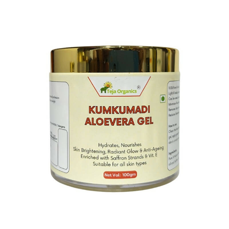 Teja Organics Kumkumadi Aloevera Gel - Indyancart