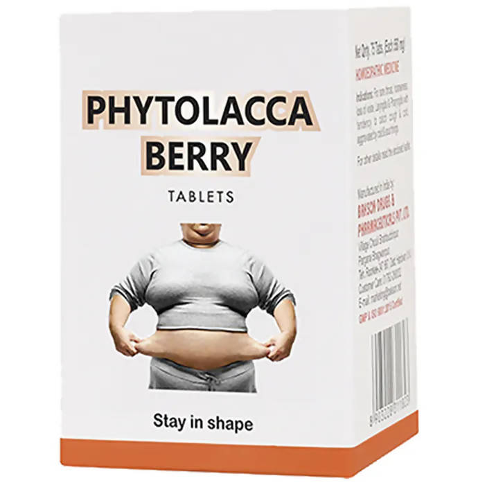 Bakson's Homeopathy Phytolacca Berry Tablets - Indyancart