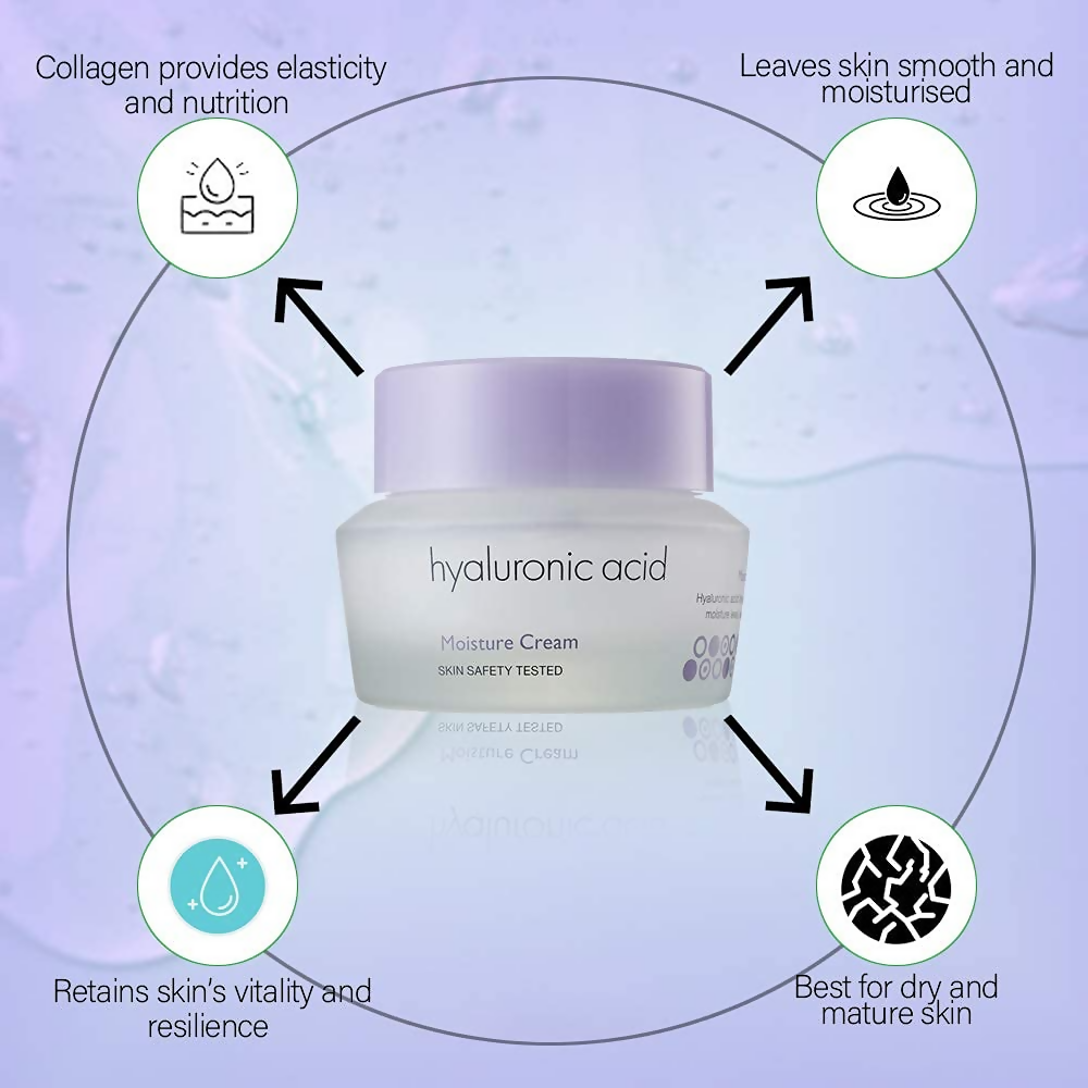 It's Skin Hyaluronic Acid Moisture Cream - Indyancart