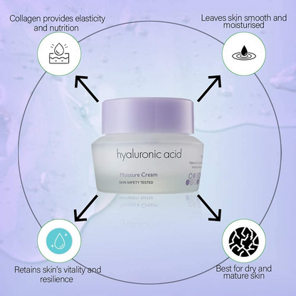 It's Skin Hyaluronic Acid Moisture Cream - Indyancart