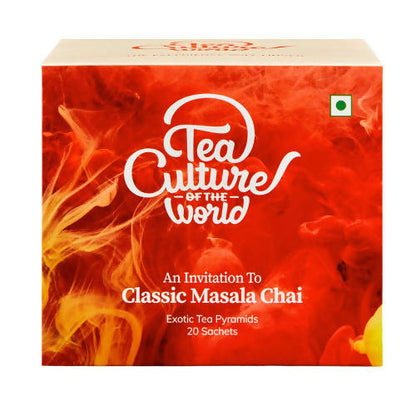 Tea Culture Classic Masala Chai Tea Bags - Indyancart