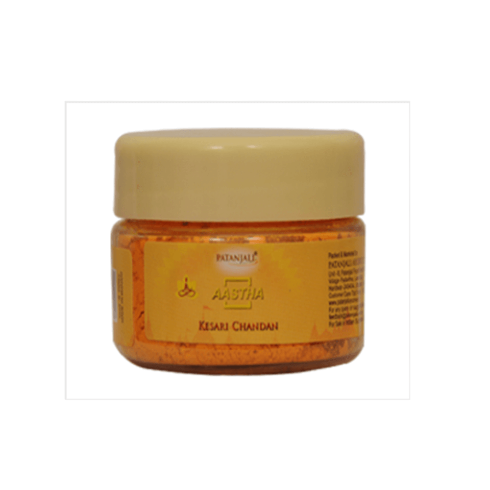 Patanjali Aastha Kesari Chandan (25 gm) - Indyancart