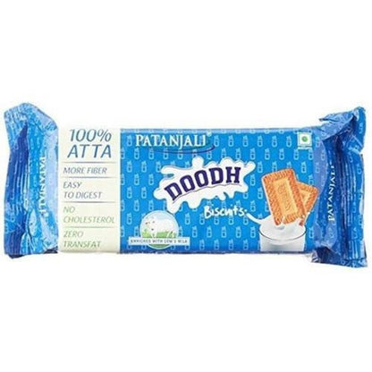 Patanjali Doodh Biscuits (Pack of 10) - Indyancart