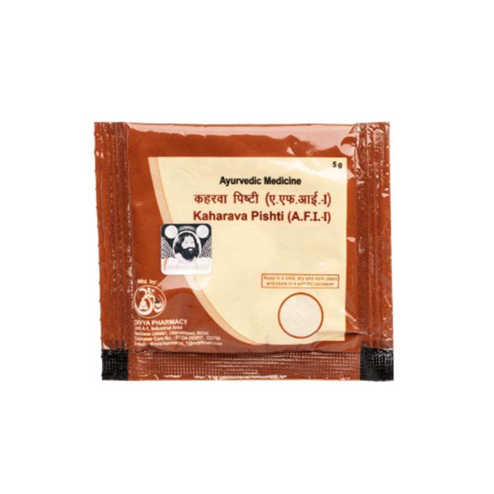 Patanjali Kaharava Pishti 5gm - Indyancart