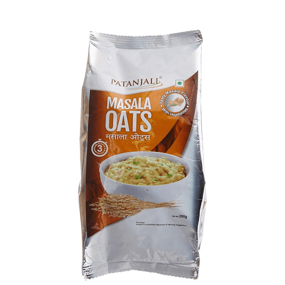 Patanjali Masala Oats (200 GM) - Indyancart
