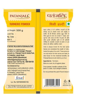 Patanjali Turmeric Powder - Indyancart