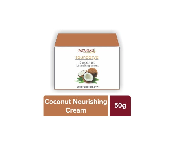 Patanjali Saundarya Coconut Nourishing Cream - Indyancart
