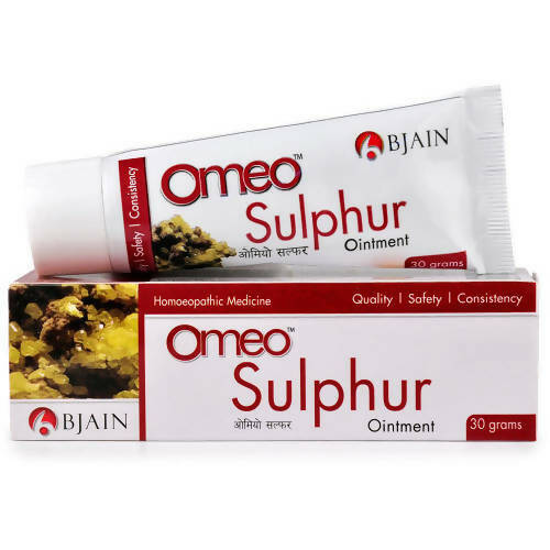 Bjain Homeopathy Omeo Sulphur Ointment - Indyancart