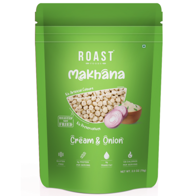 Roast Foods Makhana Cream & Onion