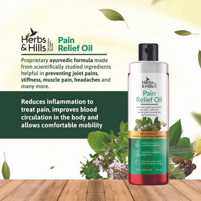 Herbs & Hills Pain Relief Oil