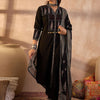 Dhiyona IE Women Embroidered Pure Cotton Kurta With Trousers & Dupatta Kurta Sets