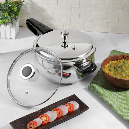 Vinod Splendid Plus Stainless Steel Outer Lid Pressure Cooker