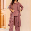 Dhiyona IE Pure Cotton Kurta with Palazzo And With Jacket