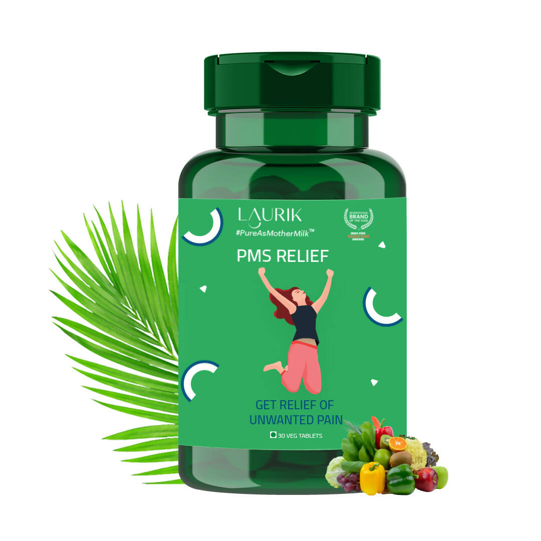 Laurik Essentials PMS Relief Tablets Get Relief From Unwanted Pain