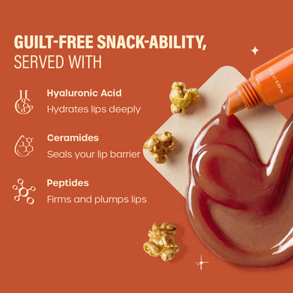Plum Goodness Popcorn N' Pilates Glassic Lip Balm by BodyLovin'