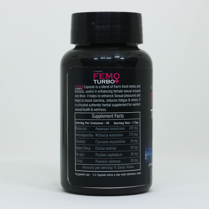 Dr.Bhargav’s Femo Turbo Energy Booster Capsules