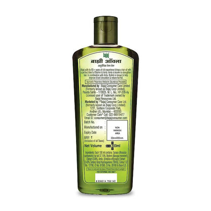 Bajaj Brahmi Amla Hair Oil - Indyancart