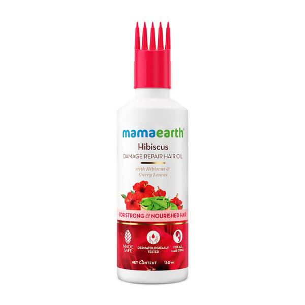 Mamaearth Hibiscus Damage Repair Hair Oil - Indyancart