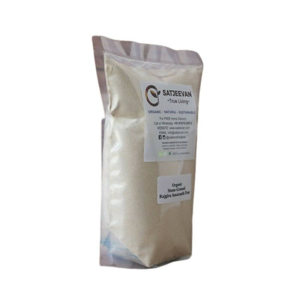 Satjeevan Organic Stone-Ground Rajgira Amaranth Flour - Indyancart