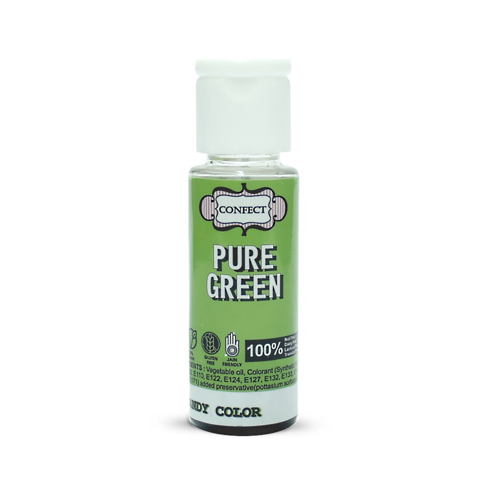 Confect Pure Green | Edible Chocolate Color