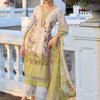 Dhiyona IE Women Floral Embroidered Regular Mirror Work Kurta with Trousers & Dupatta