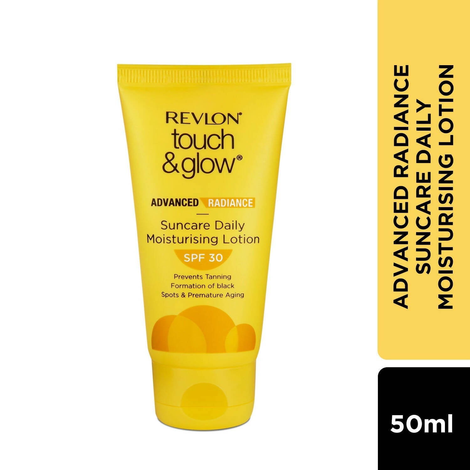 Revlon Touch & Glow Advanced Radiance Sun Care Daily Moisturizing Lotion SPF 30 - Indyancart
