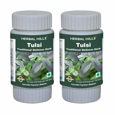 Herbal Hills Tulsi Traditional Wellness Herb Tablets
