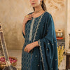 Dhiyona IE Women's Women Ethnic Motifs Embroidered Kurta with Trousers & Dupatta