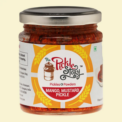 The Pickle Story Mango and Mustard – Avakai Pickle
