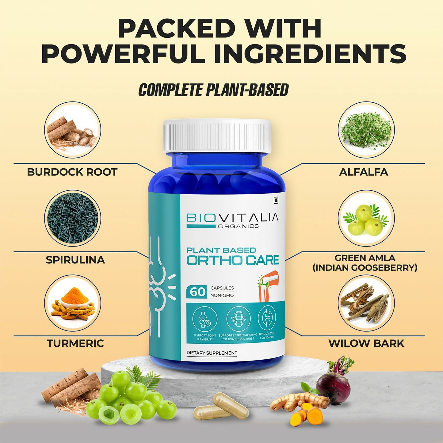Biovitalia Organics Ortho Care Capsule For Men & Women