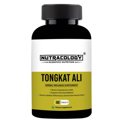 Nutracology Tongkat Ali Testosterone Booster For Stamina Energy and Endurance Tablets