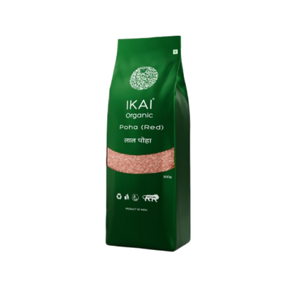 IKAI Organic Poha (Red) ,Chivda