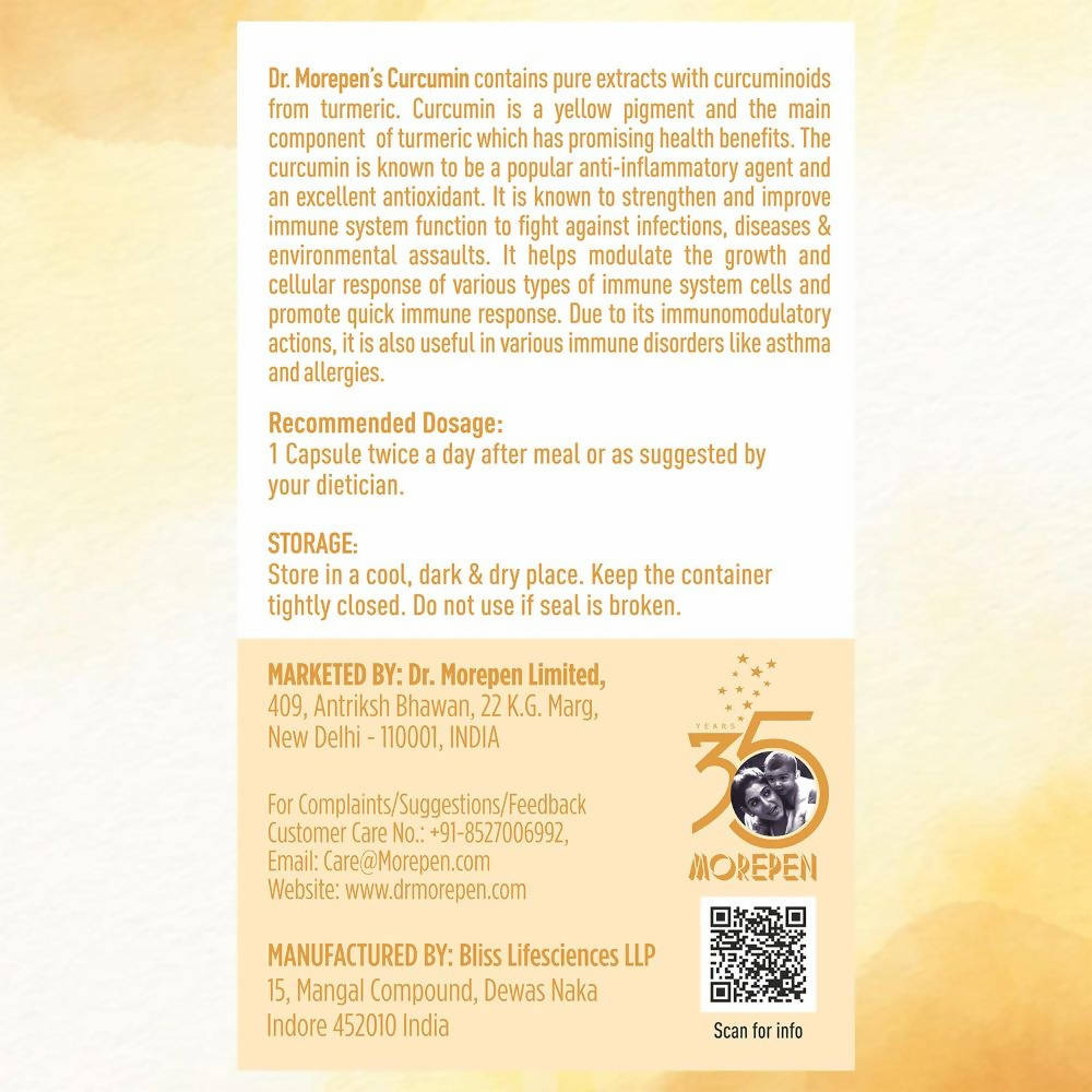 Dr. Morepen Curcumin Capsules