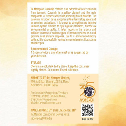 Dr. Morepen Curcumin Capsules