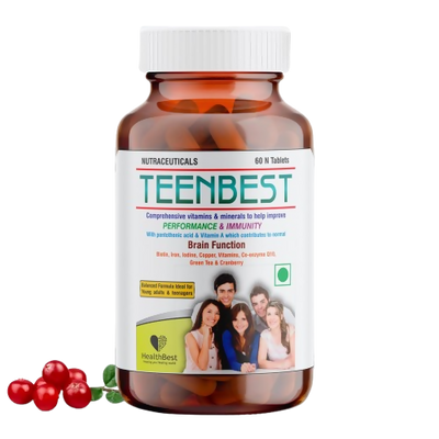 HealthBest Teen Multivitamin Tablets