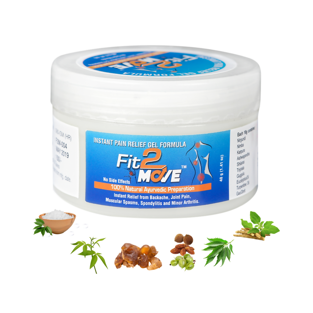 Satya Pharmaceuticals Ayurveda Fit-2 Move Instant Pain Relief Gel