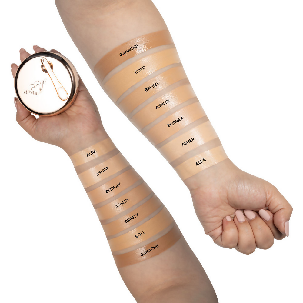 Daily Life Forever52 High Coverage Tender Cream foundation in Boyd 006, with smooth, even skin tone and natural finish.